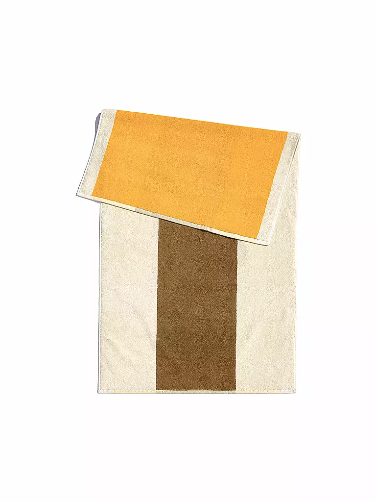 SUITE702 | Toalla 50x100cm MARTENS AND MARTENS Amarillo Soleado/Miel | Naranja