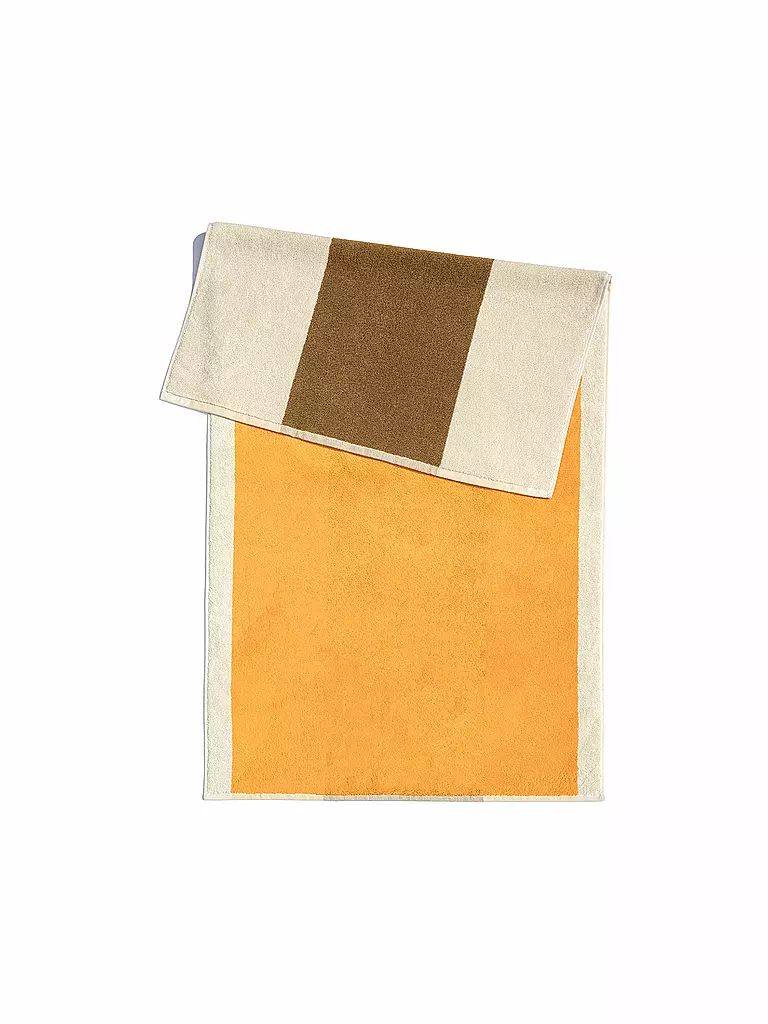SUITE702 | Toalla 50x100cm MARTENS AND MARTENS Amarillo Soleado/Miel | Naranja