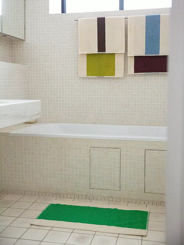 SUITE702 | Toalla 50x100cm MARTENS AND MARTENS Marrón/Lima | 