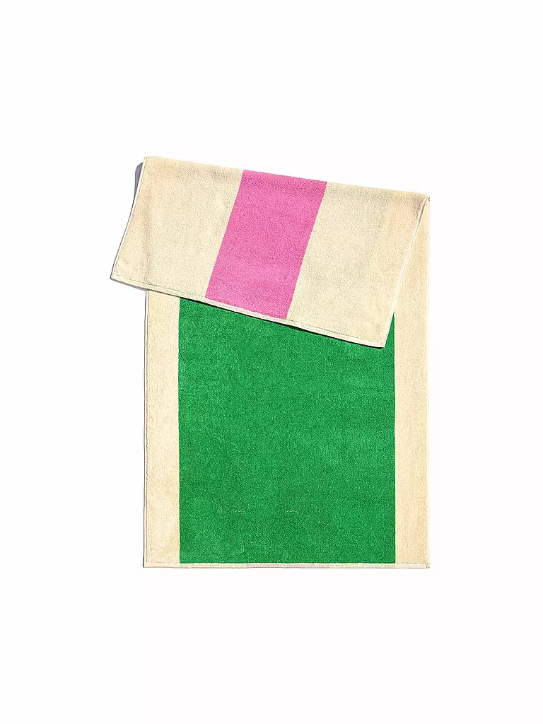 SUITE702 | Toalla de ducha 70x140cm MARTENS AND MARTENS Rosa/Verde | Verde