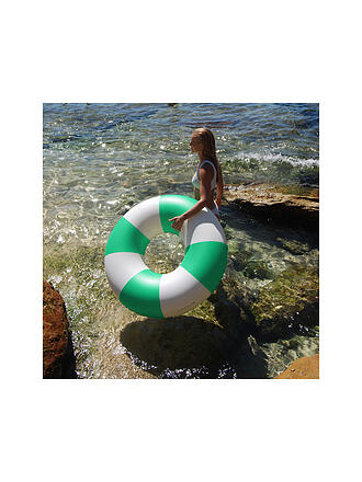 SUNNYLIFE | Anillo de natación - Fiesta en la piscina verde neón