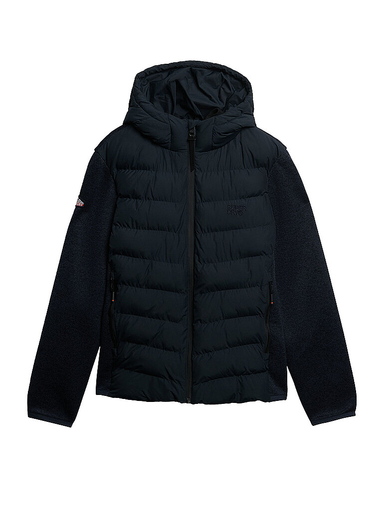 Chaqueta acolchada ligera azul XXL