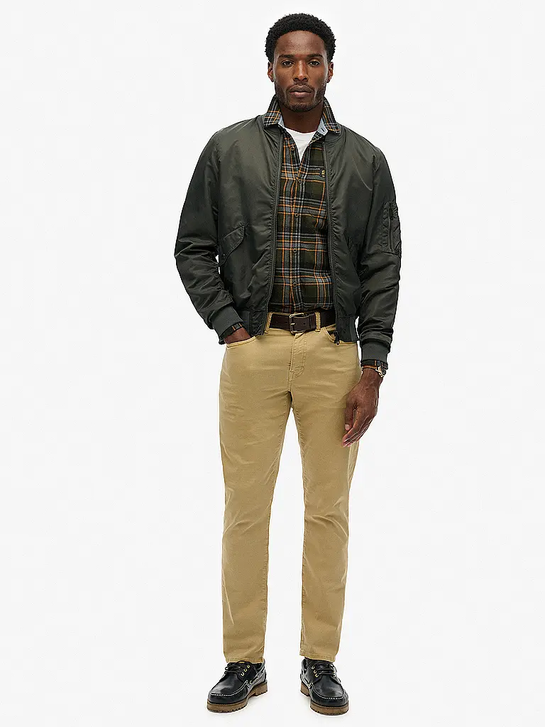 SUPERDRY | Bomberjacke MERCHANT MA1 | Gris