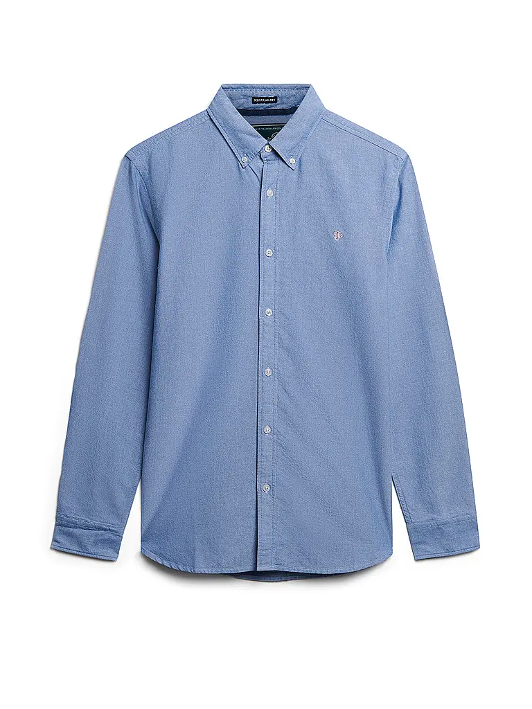 SUPERDRY | Camisa corte casual | Azul