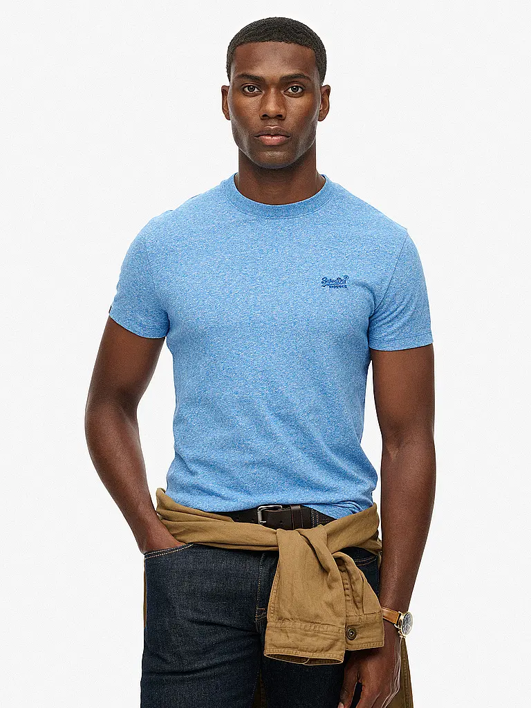 SUPERDRY | Camiseta | Azul claro