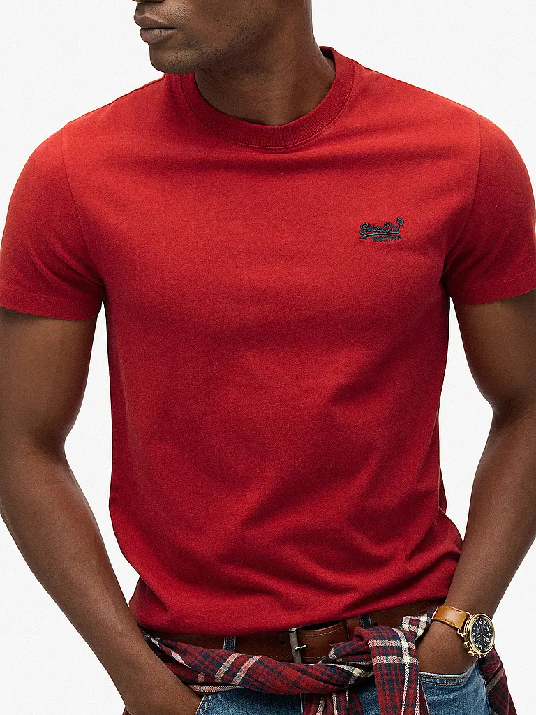 SUPERDRY | Camiseta | Rojo