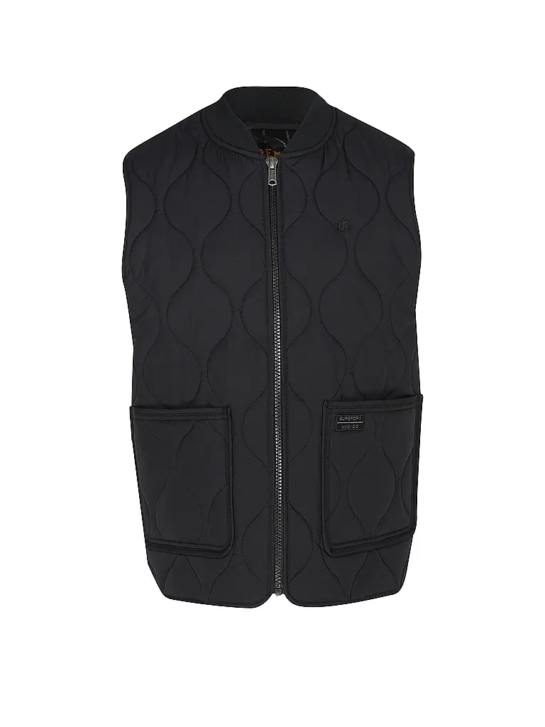 SUPERDRY | Chaleco acolchado | Negro