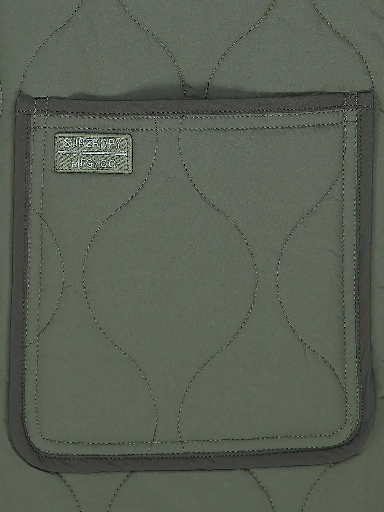 SUPERDRY | Chaleco acolchado | Verde