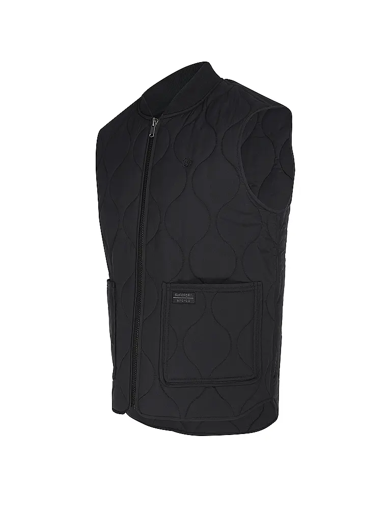 SUPERDRY | Chaleco acolchado | Negro