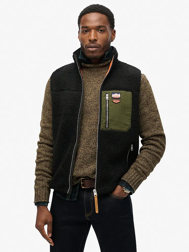 SUPERDRY | Chaleco | Negro