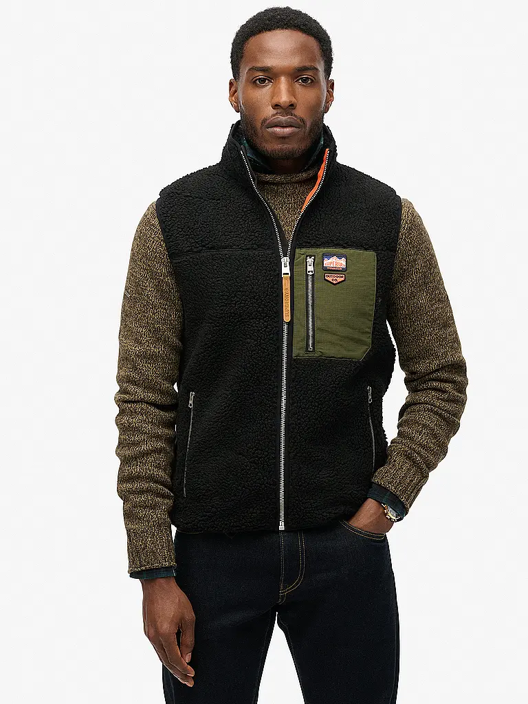 SUPERDRY | Chaleco | Negro