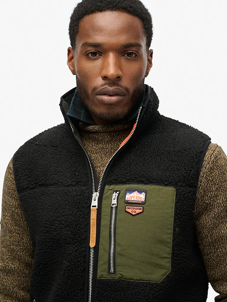 SUPERDRY | Chaleco | Negro