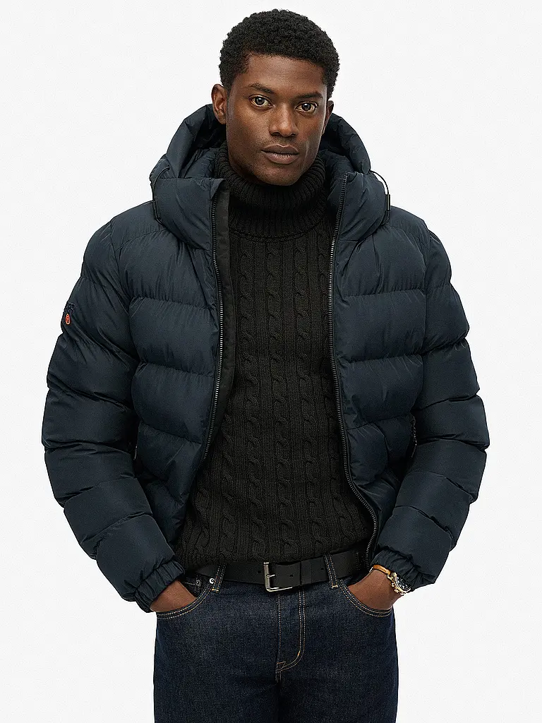 SUPERDRY | Chaqueta acolchada | Azul