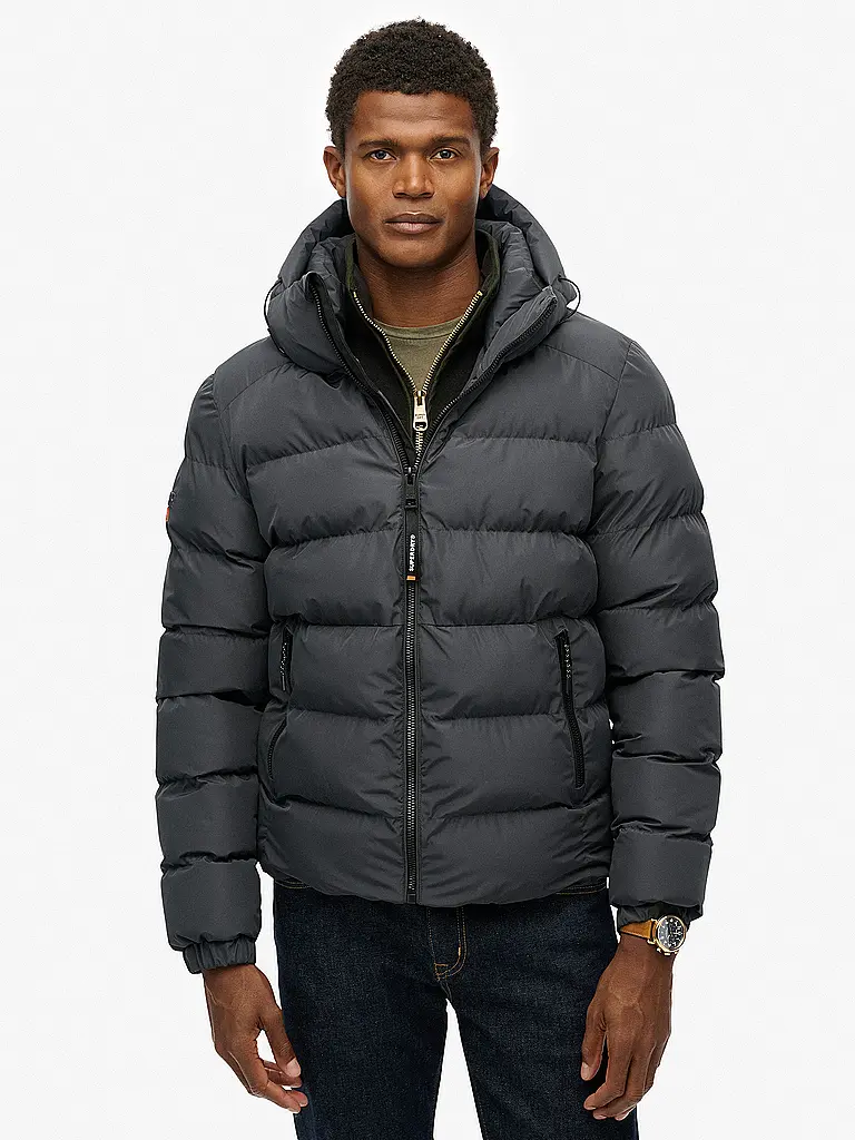 SUPERDRY | Chaqueta acolchada | Marrón