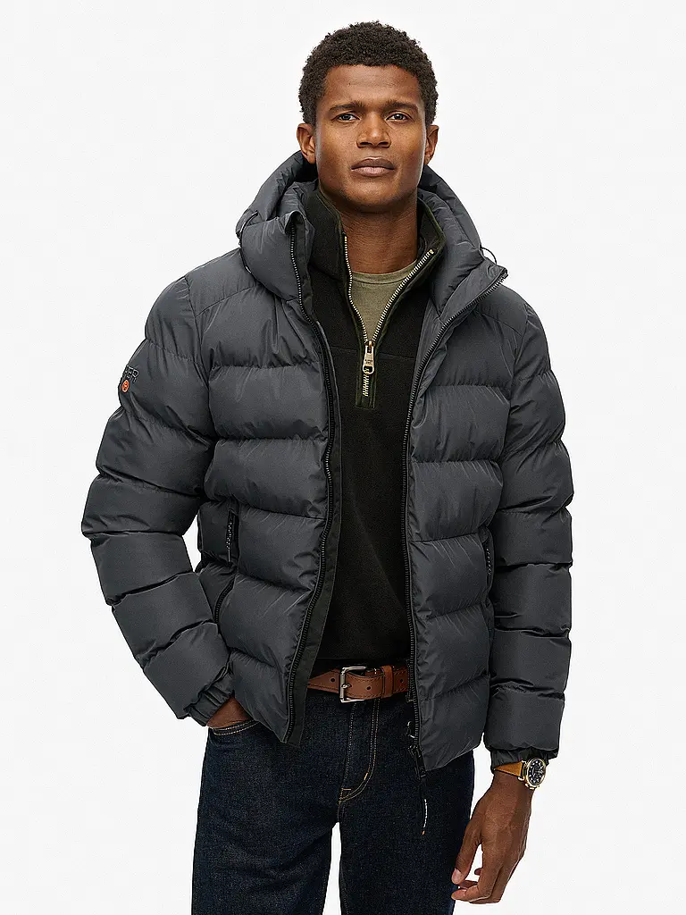 SUPERDRY | Chaqueta acolchada | Marrón