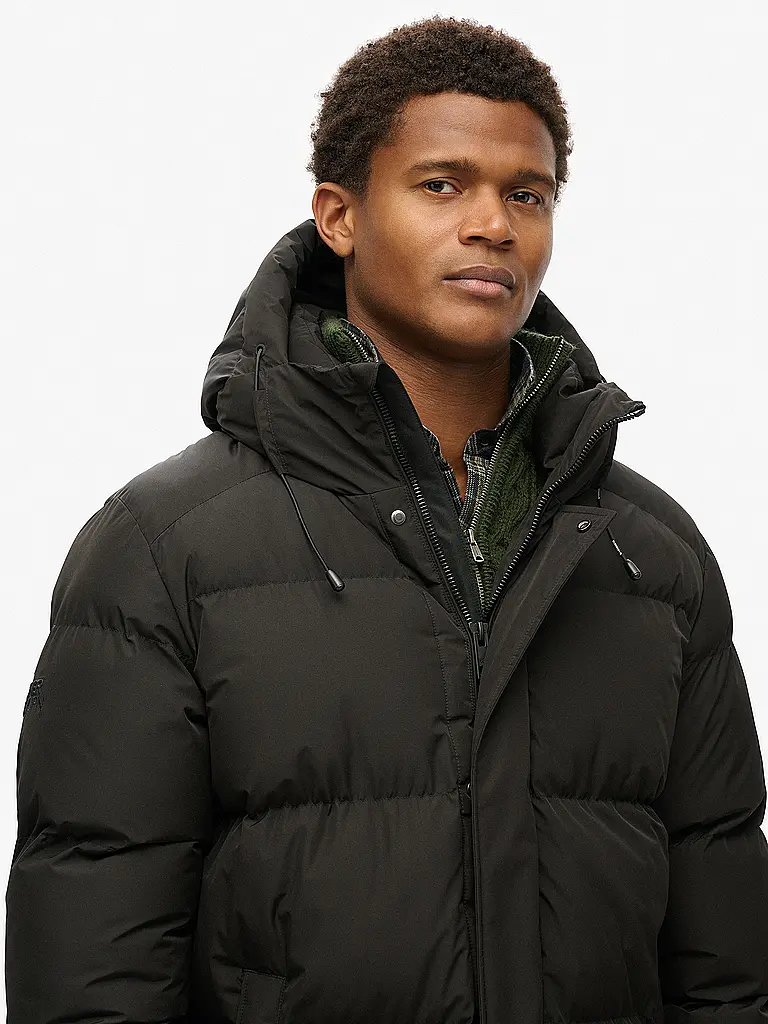 SUPERDRY | Chaqueta acolchada | Negro