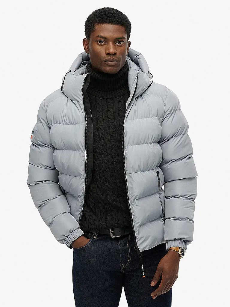 SUPERDRY | Chaqueta acolchada | Azul