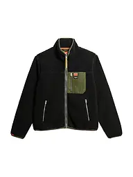 SUPERDRY | Fleecejacke | Negro