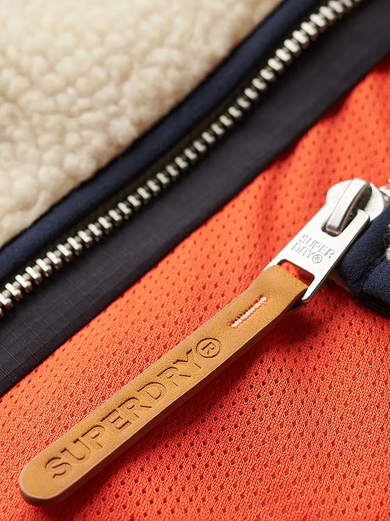 SUPERDRY | Fleecejacke | Beige
