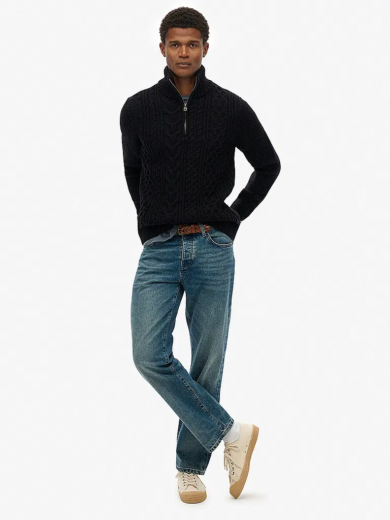 SUPERDRY | Jersey Troyer JACOB | Azul