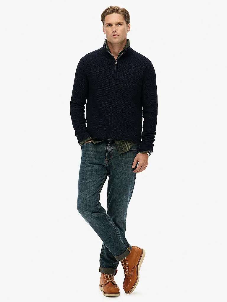SUPERDRY | Jersey Troyer | Azul oscuro