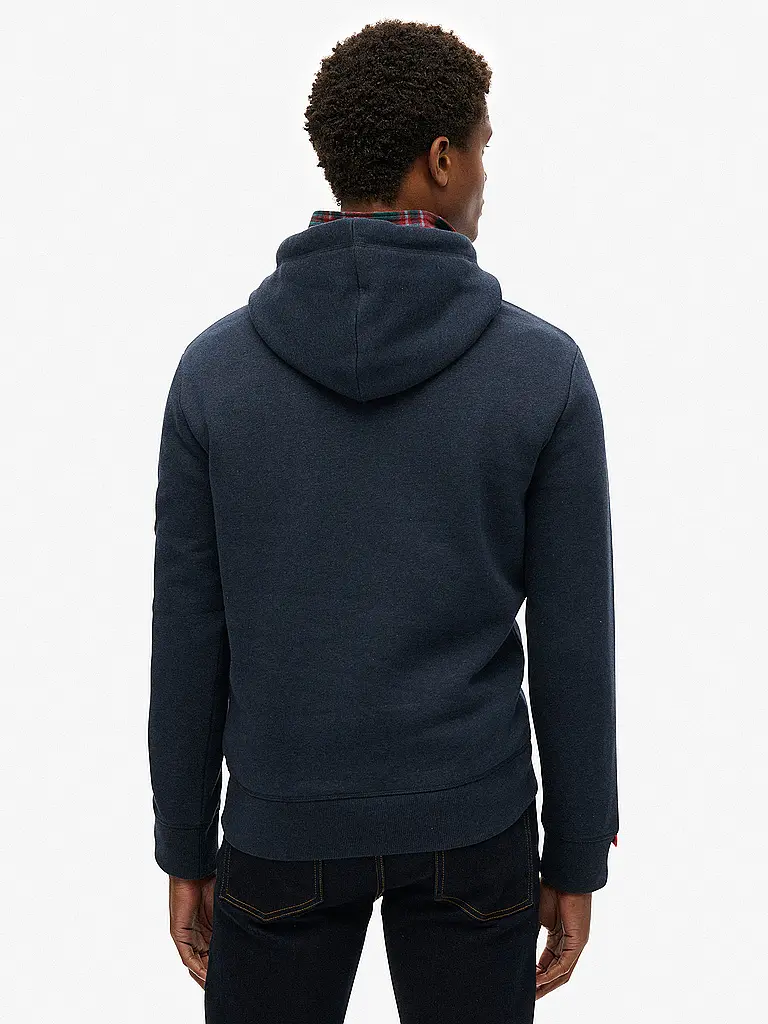 SUPERDRY | Kapuzensweater - Hoodie | Azul oscuro