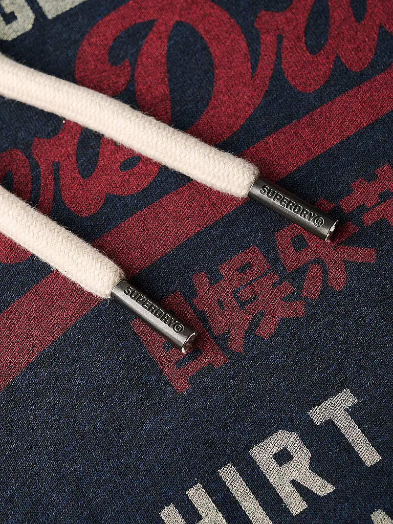 SUPERDRY | Kapuzensweater - Hoodie | Azul oscuro