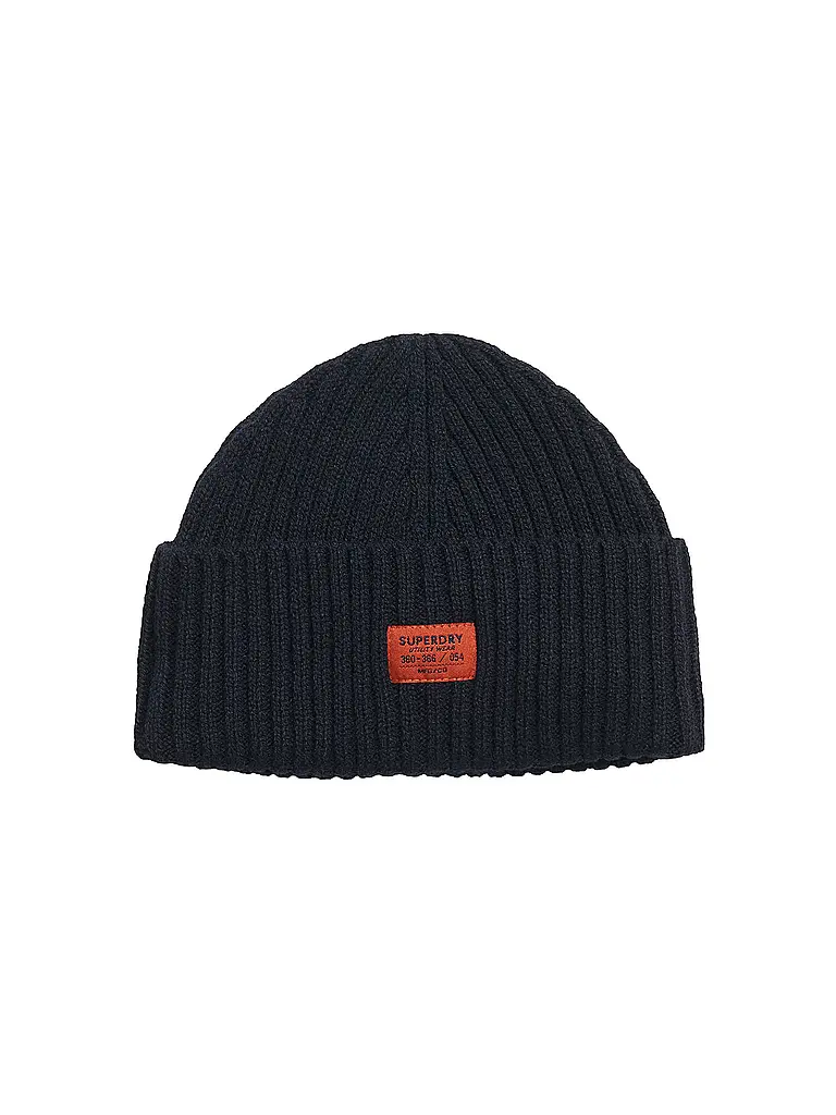 SUPERDRY | Mütze - Haube  | Azul oscuro
