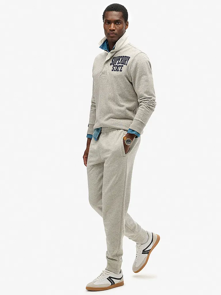 SUPERDRY | Pantalones de chándal | Gris