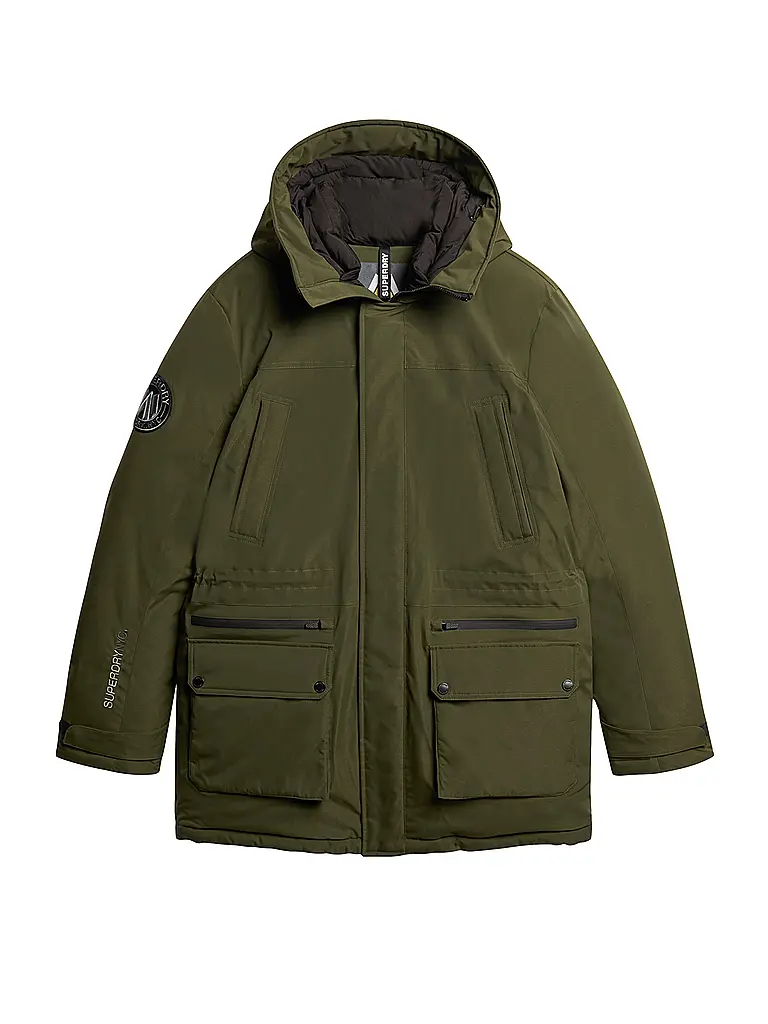 SUPERDRY | Parka CITY PADDED | Verde oscuro