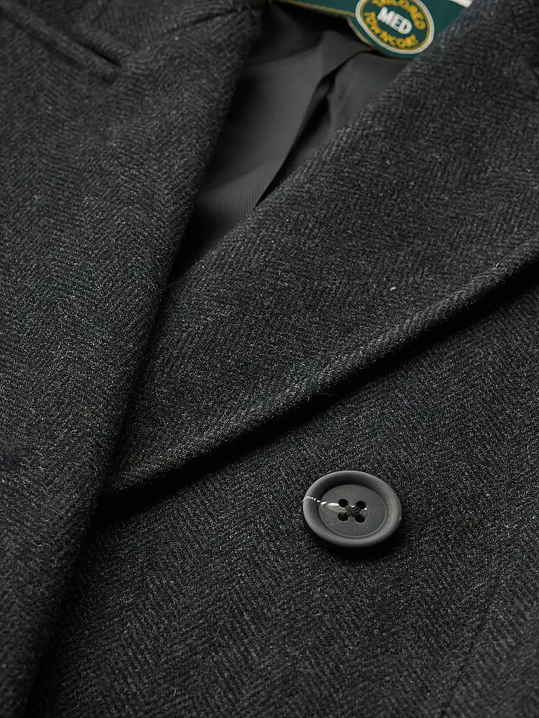 SUPERDRY | Producto: Abrigo de lana | Negro