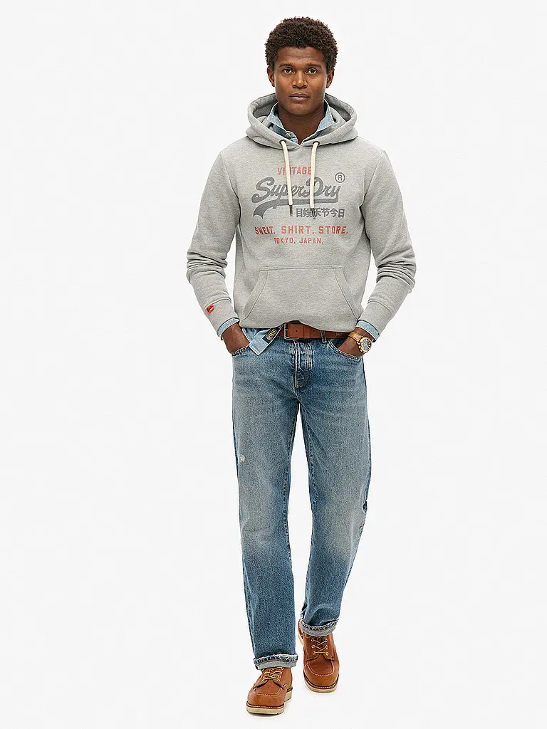 SUPERDRY | Produktname: Sudadera con capucha - Hoodie | Gris