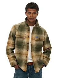SUPERDRY | Sobrecamisa | Marrón claro