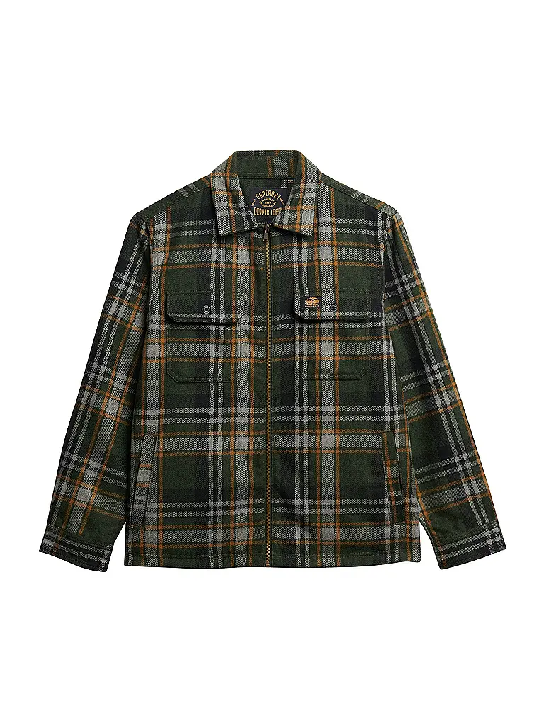 SUPERDRY | Sobrecamisa | Oliva