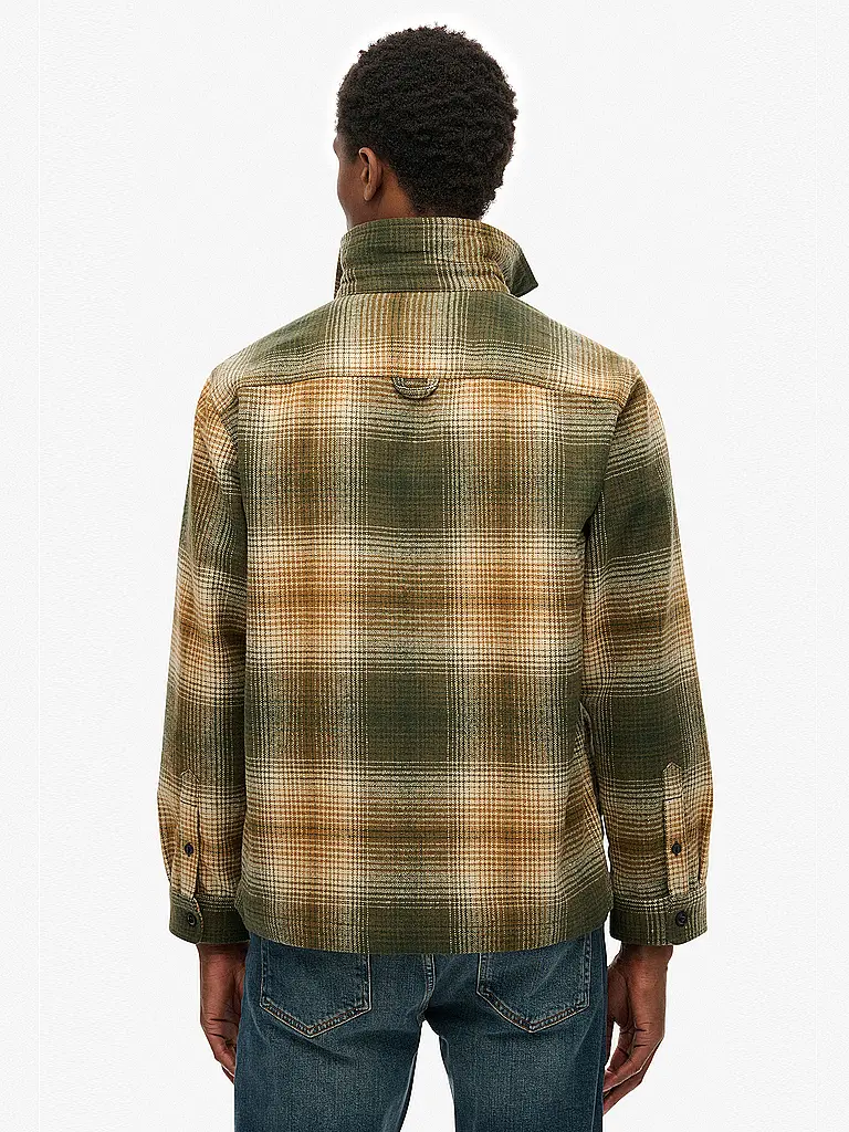 SUPERDRY | Sobrecamisa | Marrón claro