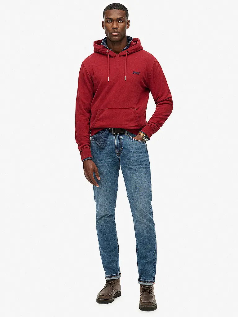 SUPERDRY | Sudadera con capucha - Hoodie | Rojo