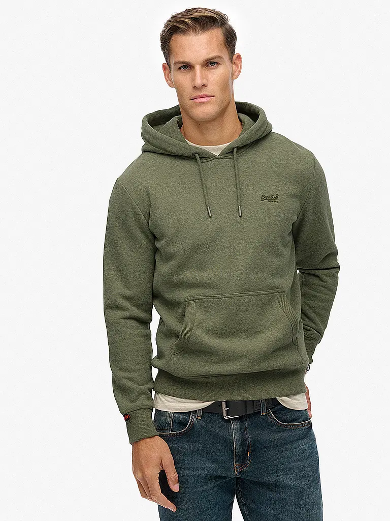SUPERDRY | Sudadera con capucha - Hoodie | Verde