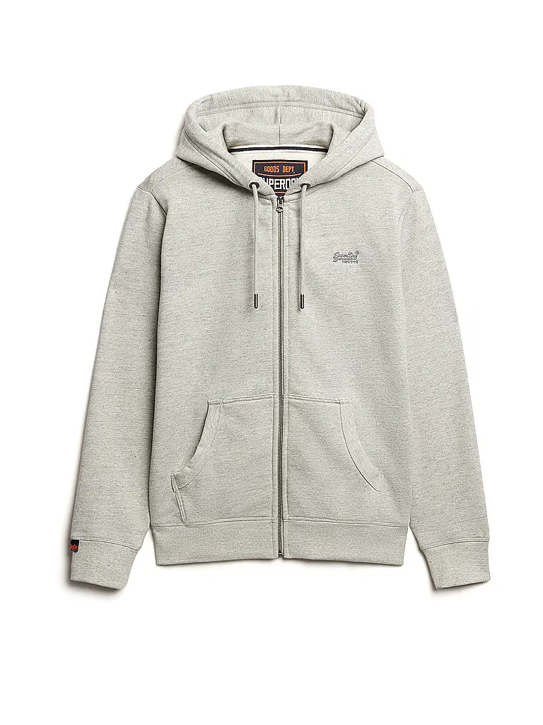 SUPERDRY | Sudadera con cremallera | Gris