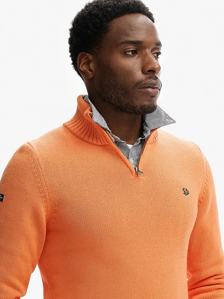 SUPERDRY | Troyer Sweater | Naranja