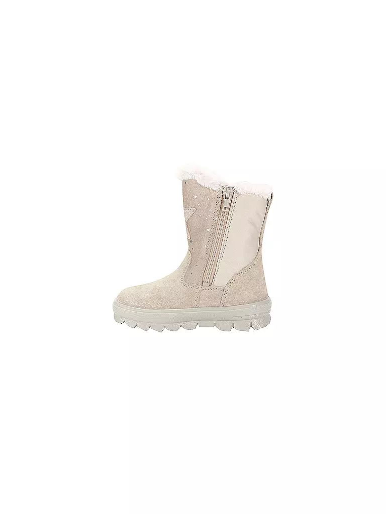 SUPERFIT | Kinder Lederstiefel FLAVIA | Beige