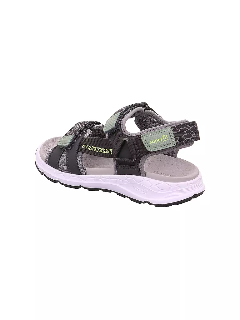 SUPERFIT | Kinder Sandalen CRISS CROSS | Gris