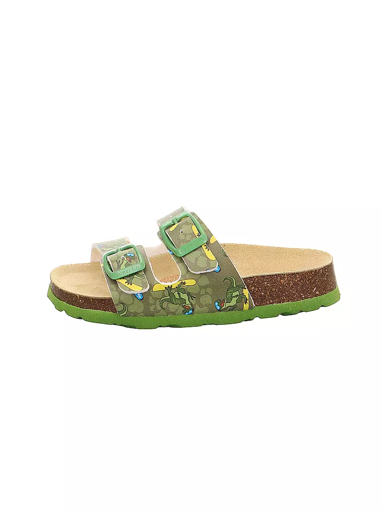 SUPERFIT | Zapatillas de casa para niños - Pantuflas | Oliva