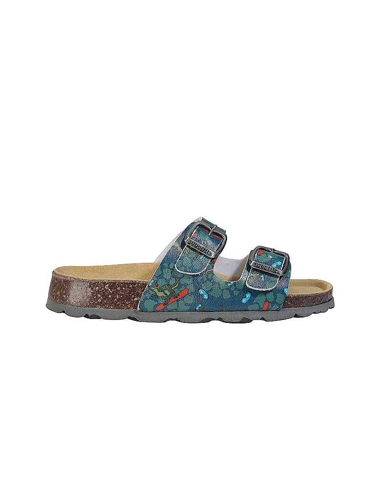 SUPERFIT | Zapatillas de estar por casa para niños - Pantuflas | Petróleo