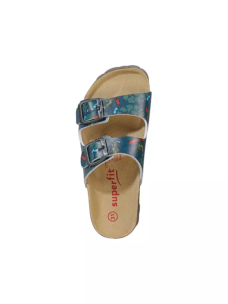SUPERFIT | Zapatillas de estar por casa para niños - Pantuflas | Petróleo