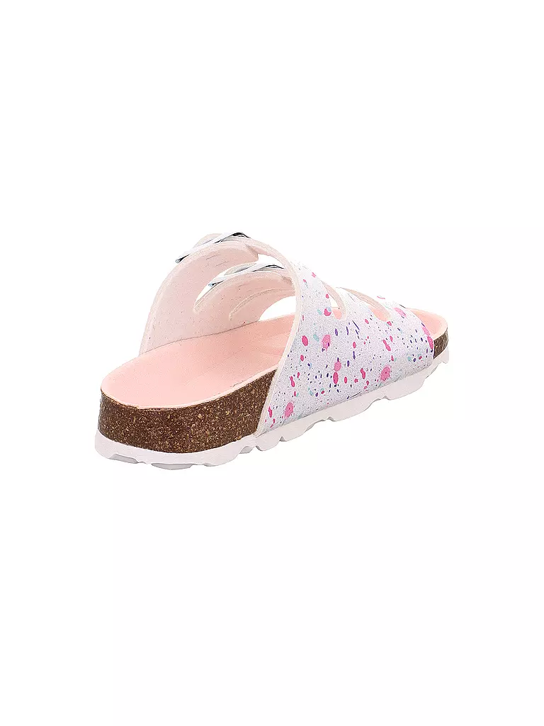 SUPERFIT | Zapatillas de estar por casa para niños | Blanco