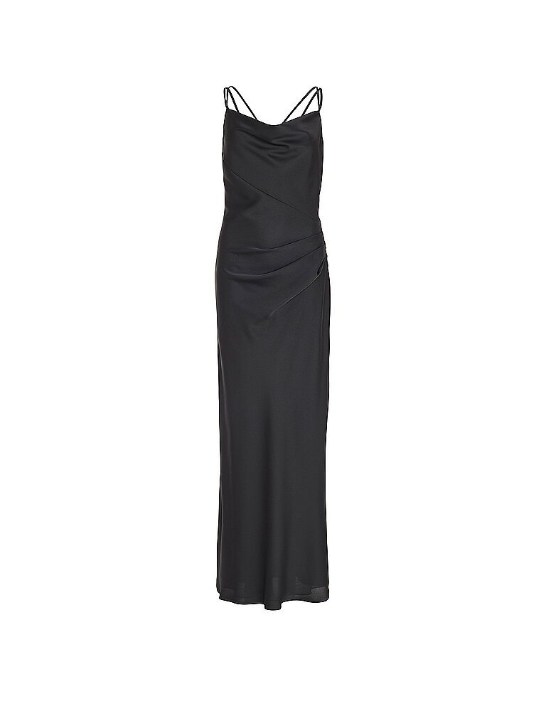 SWING Vestido de noche negro