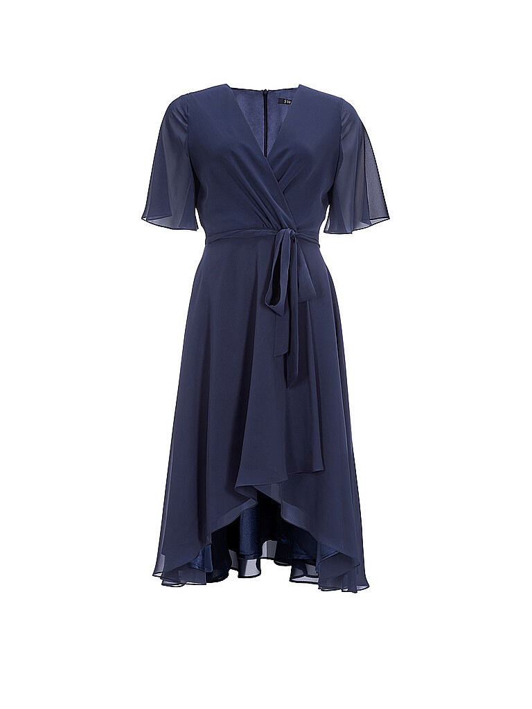 Vestido de noche azul oscuro 40