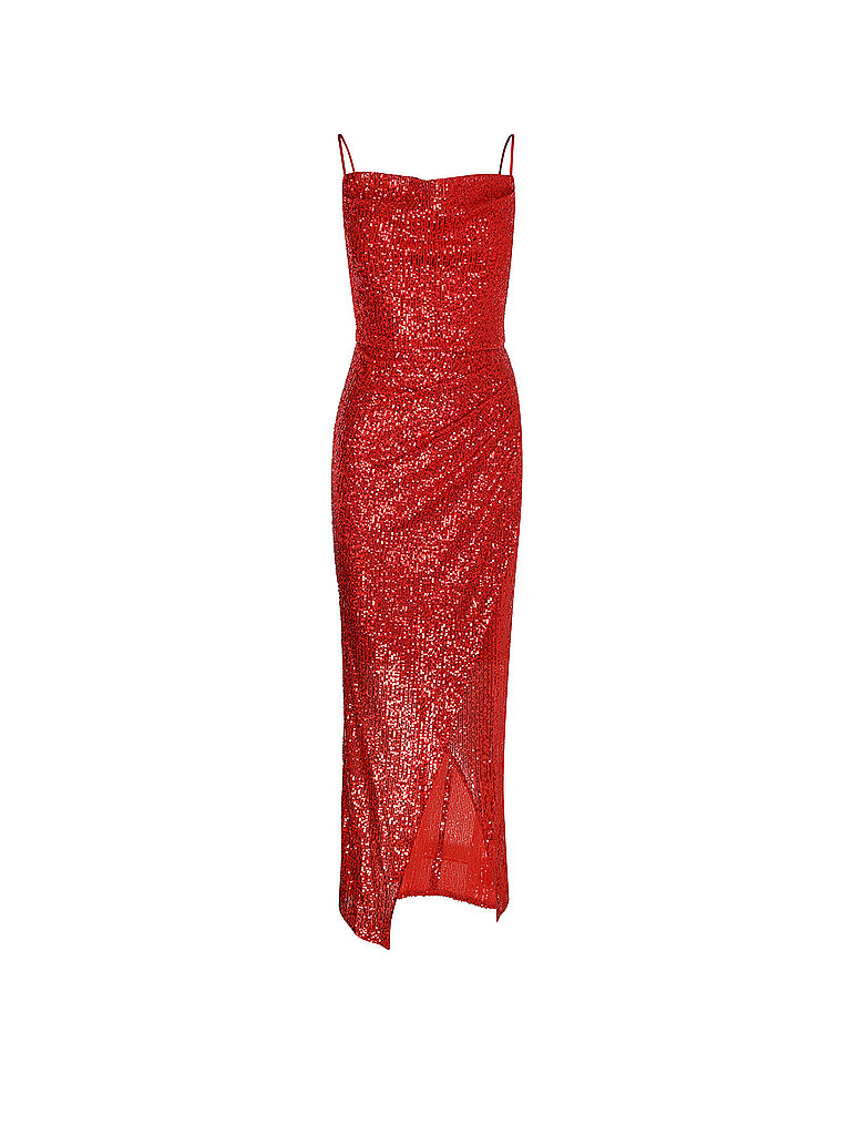 Swing Vestido de noche rojo 32