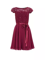 SWING | Vestido de cóctel | Rojo oscuro
