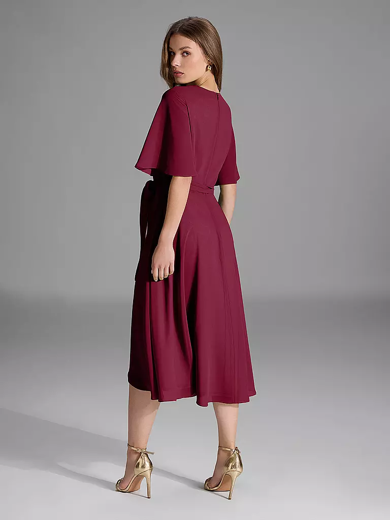 SWING | Vestido de noche | Rojo oscuro